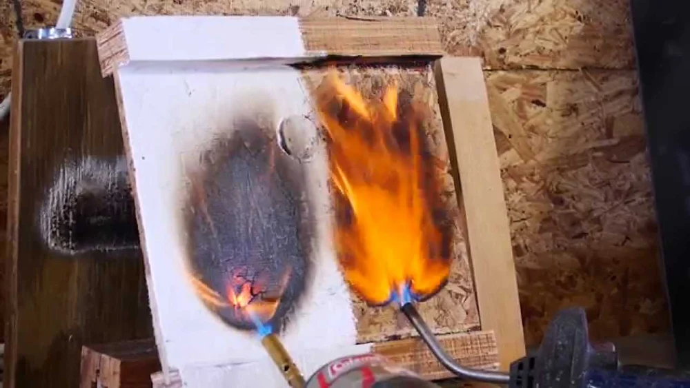 Fire Treatment for Wood