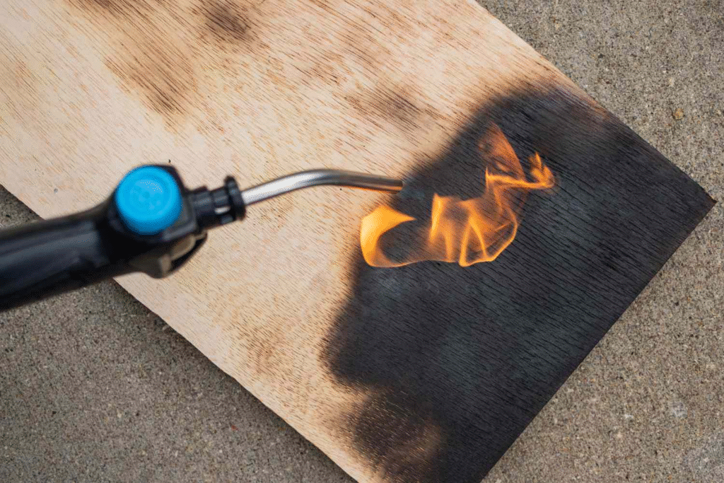 Fire Treatment for Wood 